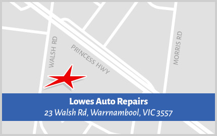 Lowes Auto Repairs is located at 23 Walsh Rd, Warrnambool, VIC 3557